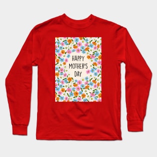 HAPPY MOTHER'S DAY DAISIES Long Sleeve T-Shirt